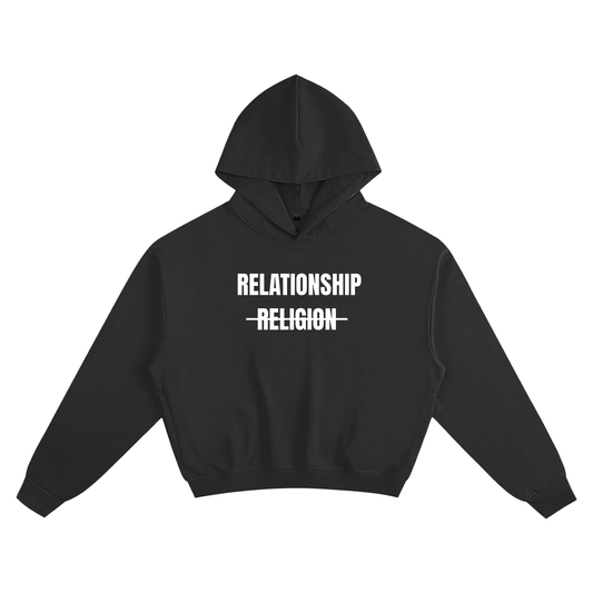 relationship,religion ,hoodie,boxy 