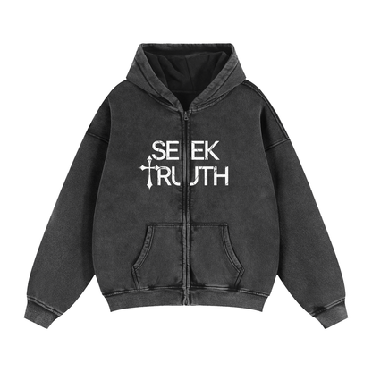 seek truth,seek Jesus ,split jacket 