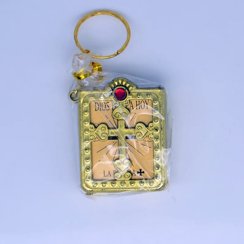 Mini Spanish Bible Keychain – La Biblia Dios Faith Gift