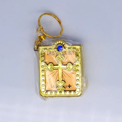 Mini Spanish Bible Keychain – La Biblia Dios Faith Gift