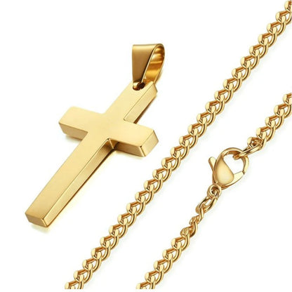 Cross Pendant Necklace for Men