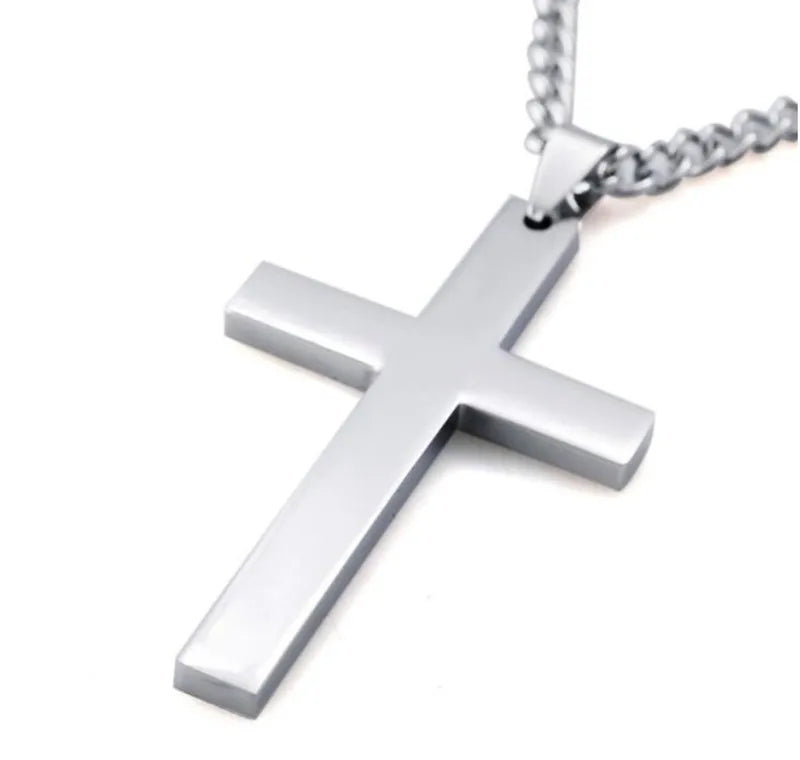 Cross Pendant Necklace for Men