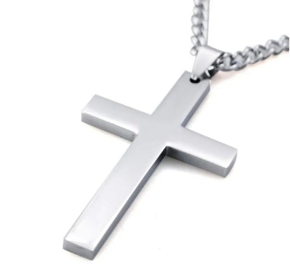Cross Pendant Necklace for Men