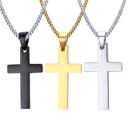 Cross Pendant Necklace for Men