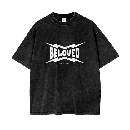 Beloved-Oversize Snow Washed T-Shirt