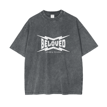 Beloved-Oversize Snow Washed T-Shirt