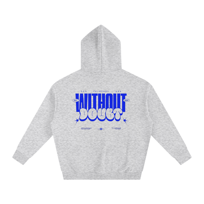 hoodie ,blue,grey,gray,royal lbue,royal blue,white hoodie,white,cross ,without a doubt