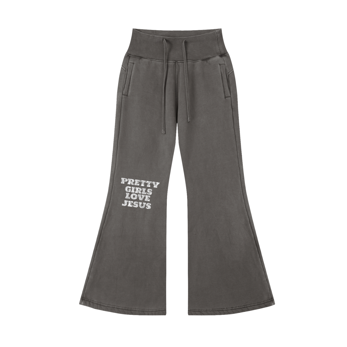 pretty,pretty girls love jesus,sweatpants,yoga pants ,lounge,grery,gray,cross,matching,set