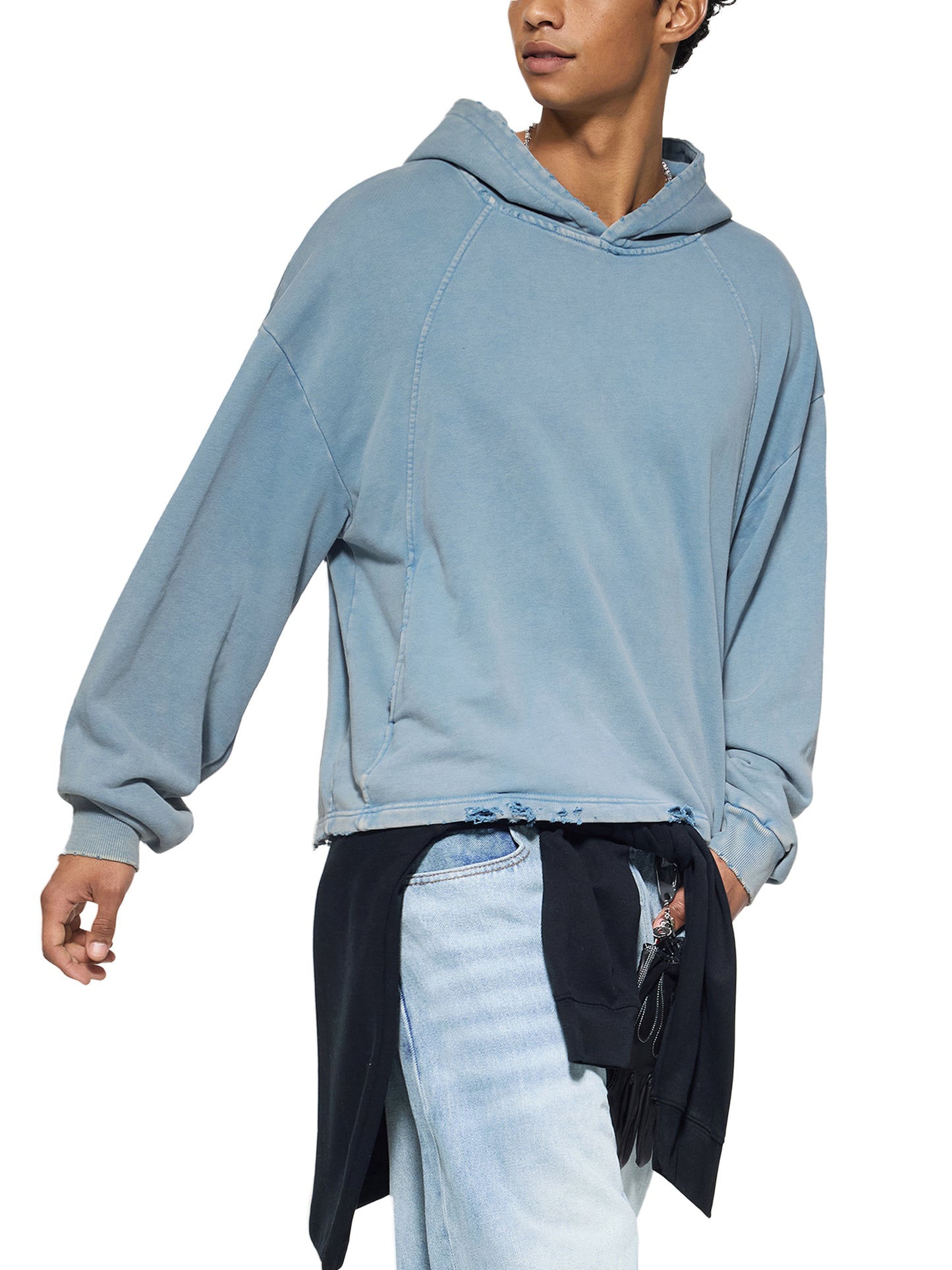 end the madness ,blue ,jeans ,jean ,jacket,shirt ,graphic ,black,angels 